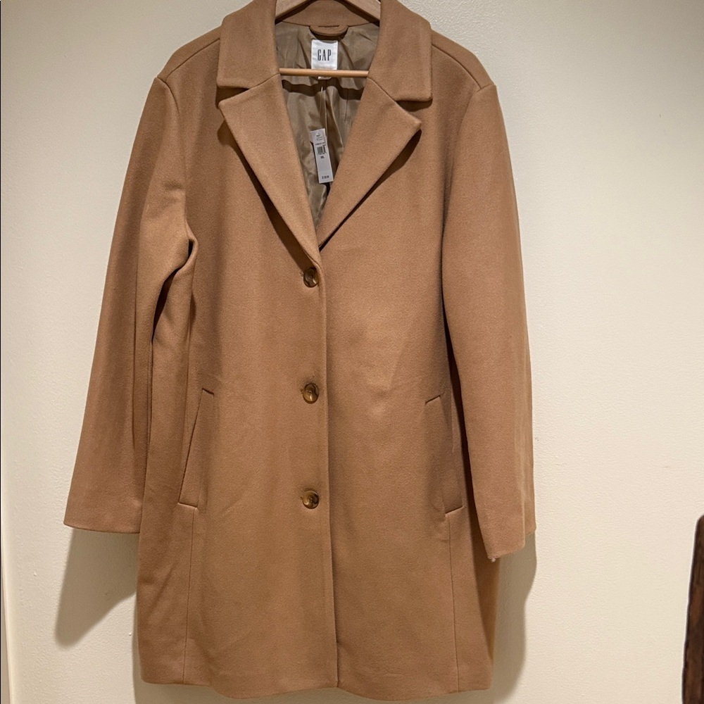 GAP Women's Classic Brown Trench Coat